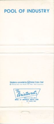 Pool of Industry matchbook