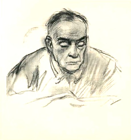 Men at Work — sketch accompanying Robert Moses remarks