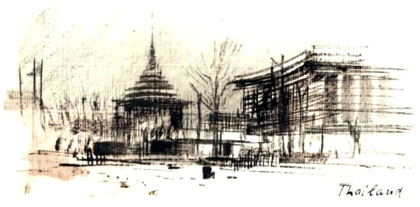 Men at Work — construction sketch introducing Page 3