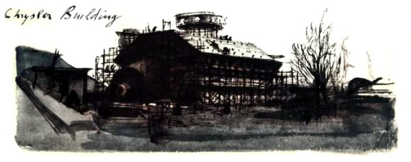 Men at Work — construction sketch closing Page 6