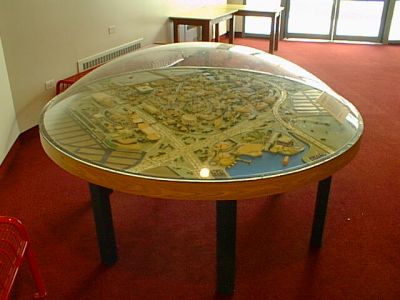 Domed traveling Fair model