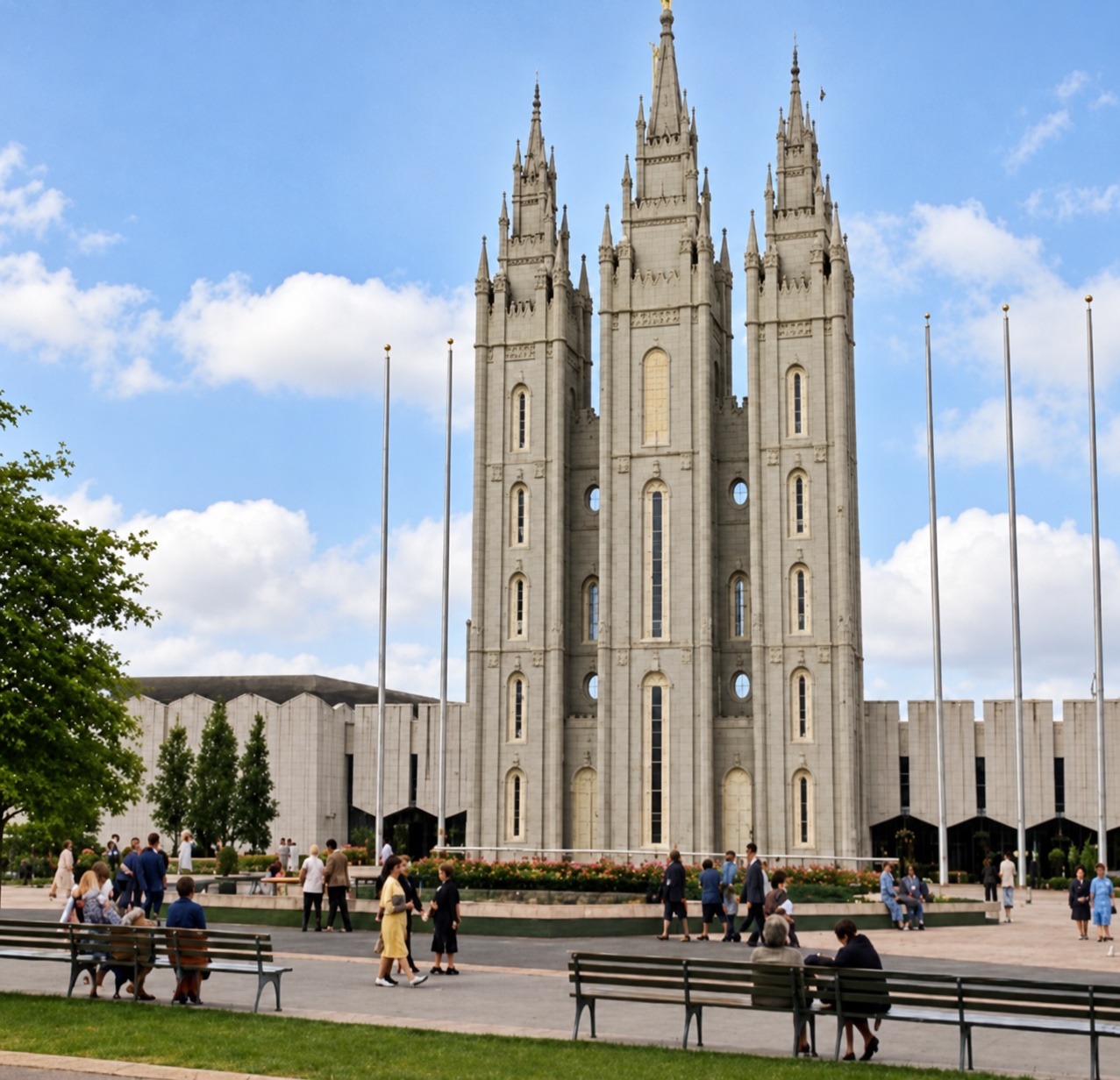 Mormon Church pavilion