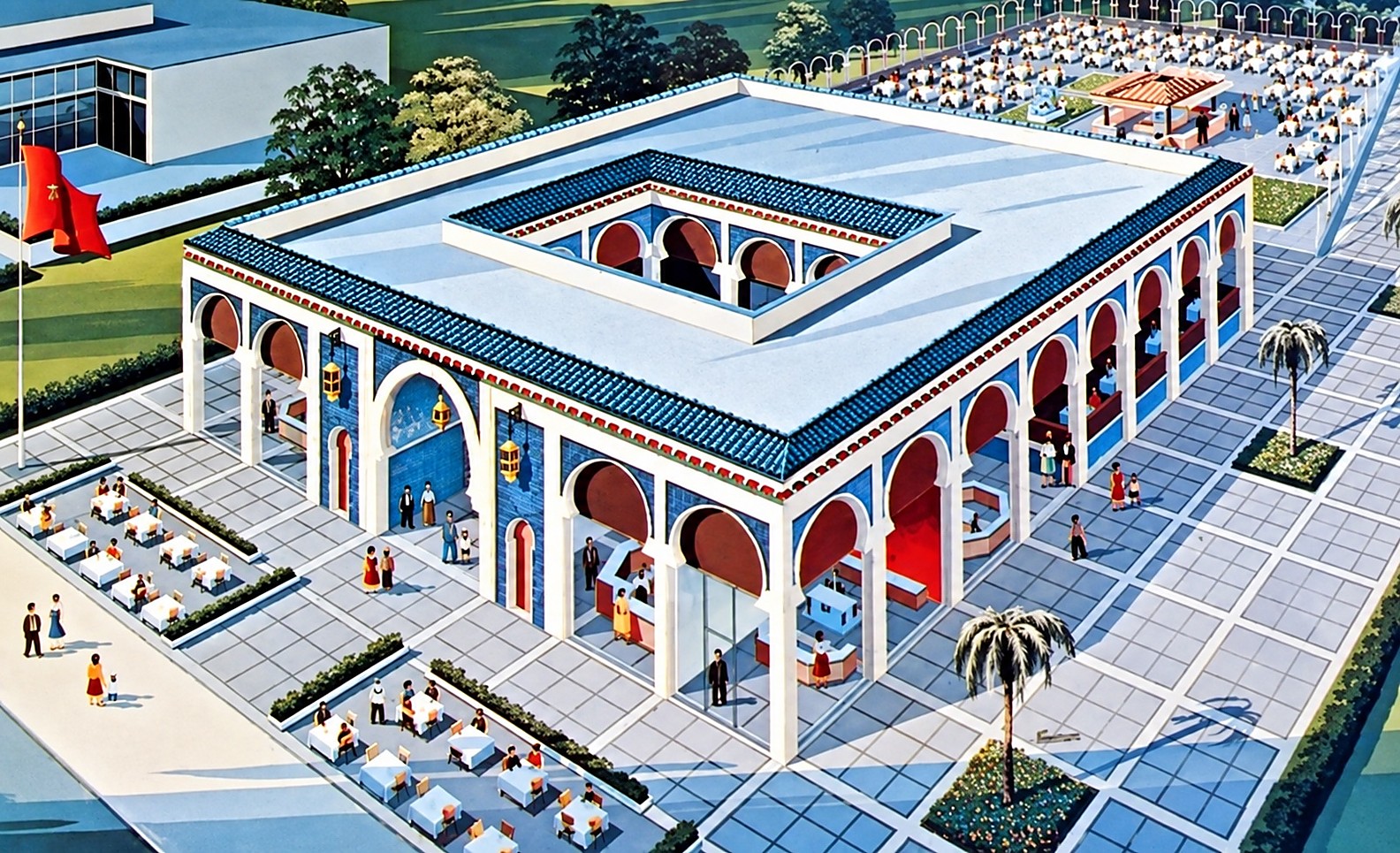 Morocco pavilion
