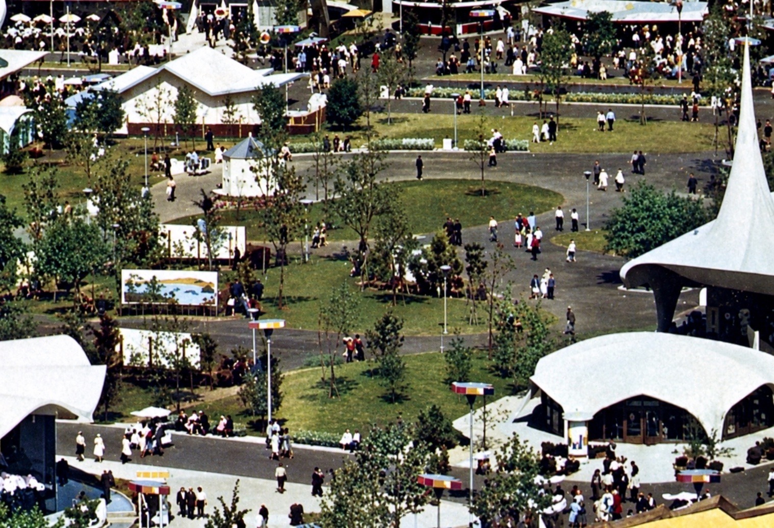 Pan American Highway Gardens at the 1964/1965 New York World’s Fair