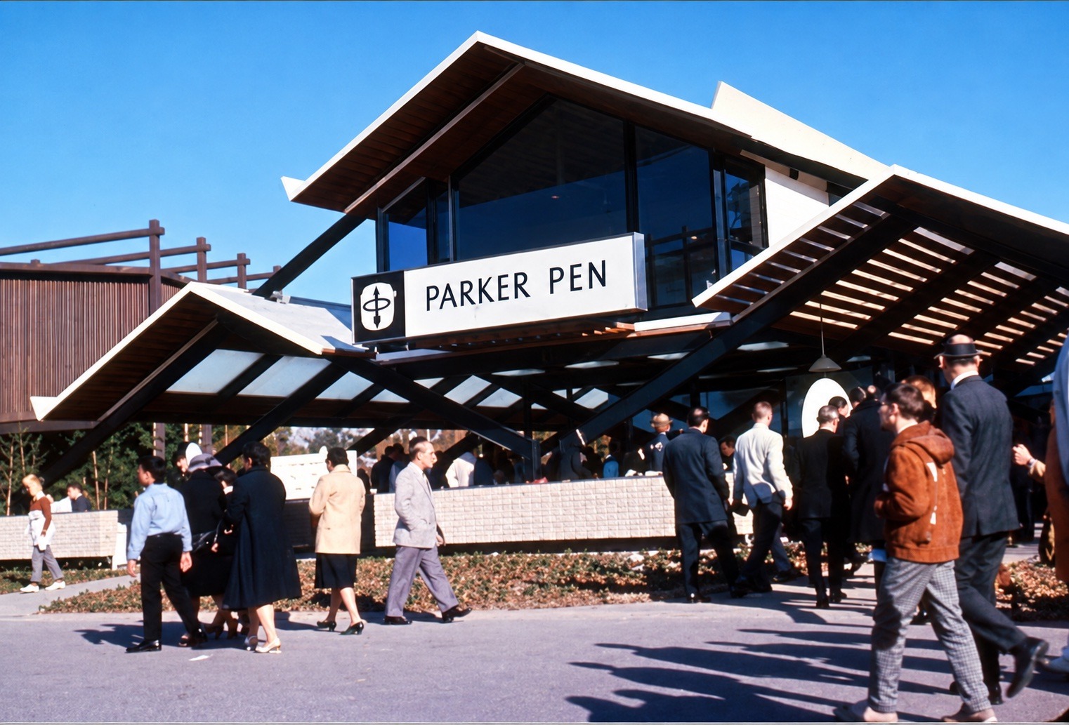 Parker Pen pavilion at the 1964/1965 New York World’s Fair
