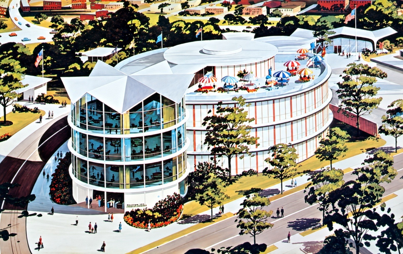 Pavilion of American Interiors at the 1964/1965 New York World’s Fair