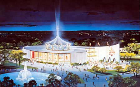 Pavilion of the Vatican official postcard No. 72588-B