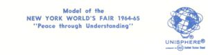 Reverse — Aerial (Center of Fair) - Model official postcard