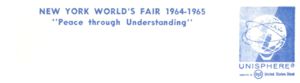 Reverse — Aerial (Side view of Fair) - Model official postcard