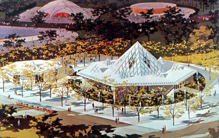 Christian Science Pavilion official postcard No. 83728-B