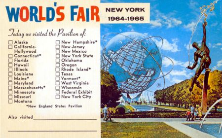 We Visit Card official postcard No. 83960-B