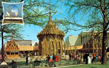 Thailand Pavilion official postcard No. 86859-B