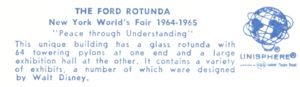 Reverse — The Ford Rotunda official postcard
