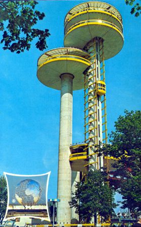 N.Y.S. Towers official postcard No. 88526-B