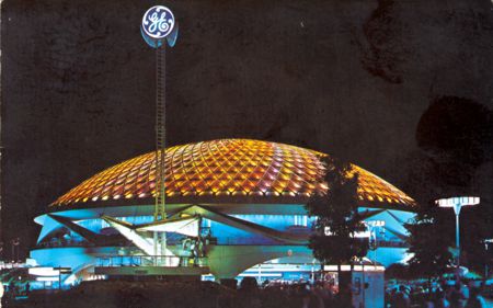 Night General Electric official postcard No. 91861-B