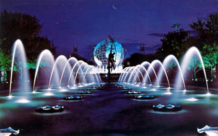 Night Fountains of the Fair official postcard No. 92014-B