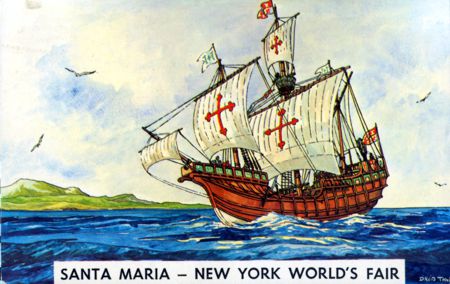 Santa Maria exhibitor postcard No. 79941-B
