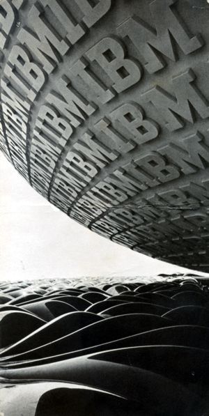 IBM Pavilion exhibitor postcard No. N/A
