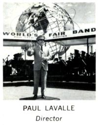 Reverse A — The Cities Service World's Fair Band of America exhibitor postcard