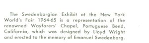 Reverse — Protestant and Orthodox Center exhibitor postcard