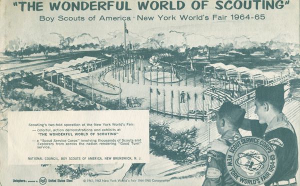 Wonderful World of Scouting exhibitor postcard No. N/A