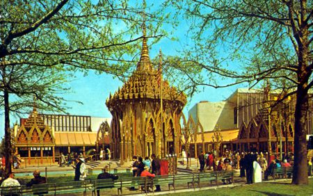 Thailand Pavilion exhibitor postcard No. 86859-B