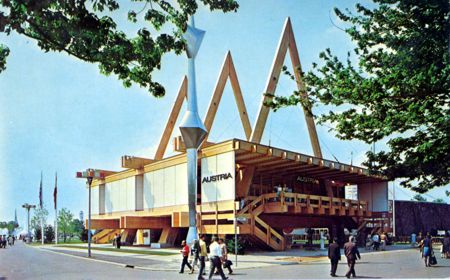 Austrian Pavilion exhibitor postcard No. 87861-B