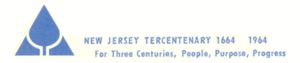 Reverse B — New Jersey Tercentenary Pavilion exhibitor postcard