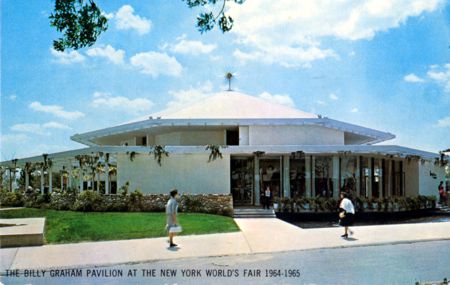 Billy Graham Pavilion (5 of 10) exhibitor postcard No. 88273-B