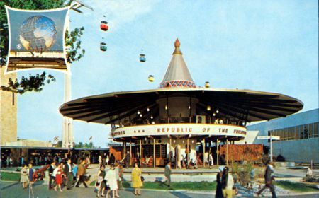 Philippines Pavilion exhibitor postcard No. 88511-B