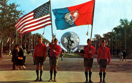 Wonderful World of Scouting (1 of 6) exhibitor postcard No. 96323-B