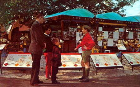 Wonderful World of Scouting (2 of 6) exhibitor postcard No. 96324-B