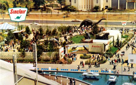 Sinclair Dinoland (1 of 5) exhibitor postcard No. 98035-B
