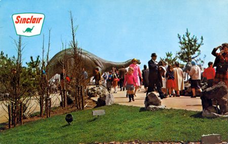 Sinclair Dinoland (2 of 5) exhibitor postcard No. 98036-B