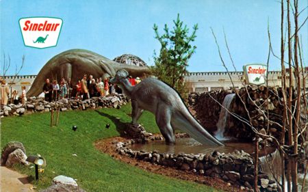 Sinclair Dinoland (3 of 5) exhibitor postcard No. 98037-B