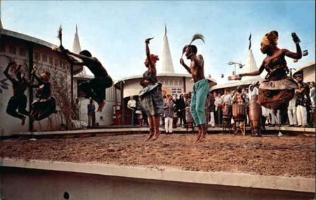 Africa Pavilion (12 of 20) exhibitor postcard No. N/A