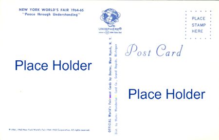 Mexico Pavilion (7 of 15) exhibitor postcard No. 1419-C