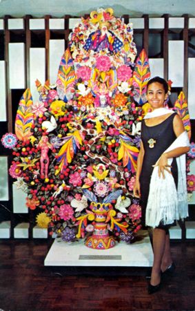 Mexico Pavilion (3 of 15) exhibitor postcard No. 1415-C