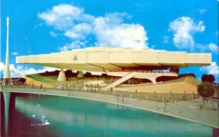 Owens-Corning Fiberglas advertising postcard No. 72586-B