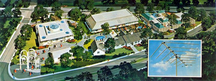 JFD LPV Antenna advertising postcard No. 80492-B