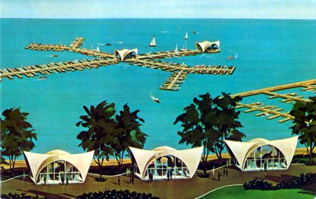 Owens-Corning Fiberglas advertising postcard No. 85084-B