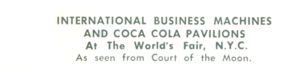 Reverse — International Business Machines unauthorized postcard