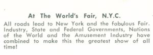 Reverse — Hello from N.Y. with 3 Views unauthorized postcard