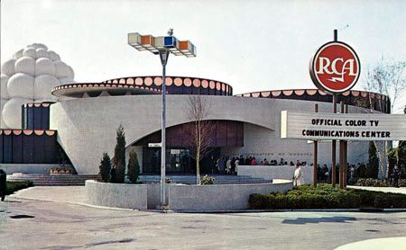 The R.C.A. Pavilion unauthorized postcard No. WF432