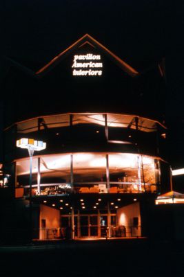 Pavilion of American Interiors -Night