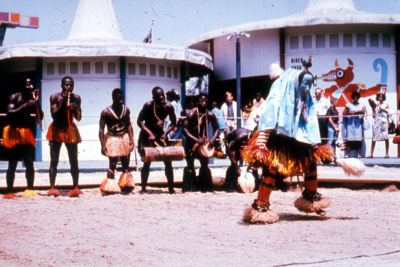 African Pavilion - Native Dancers
