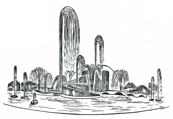 Fountain of the Planets — Pool of Industry