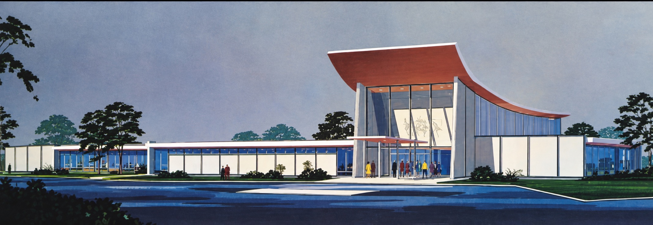 Press Building at the 1964/1965 New York World’s Fair