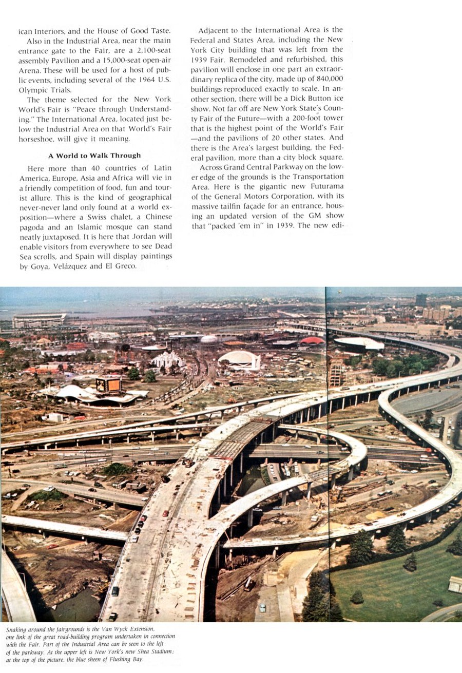 Official Preview New York World's Fair 1964/1965 — page from the Official Preview Book