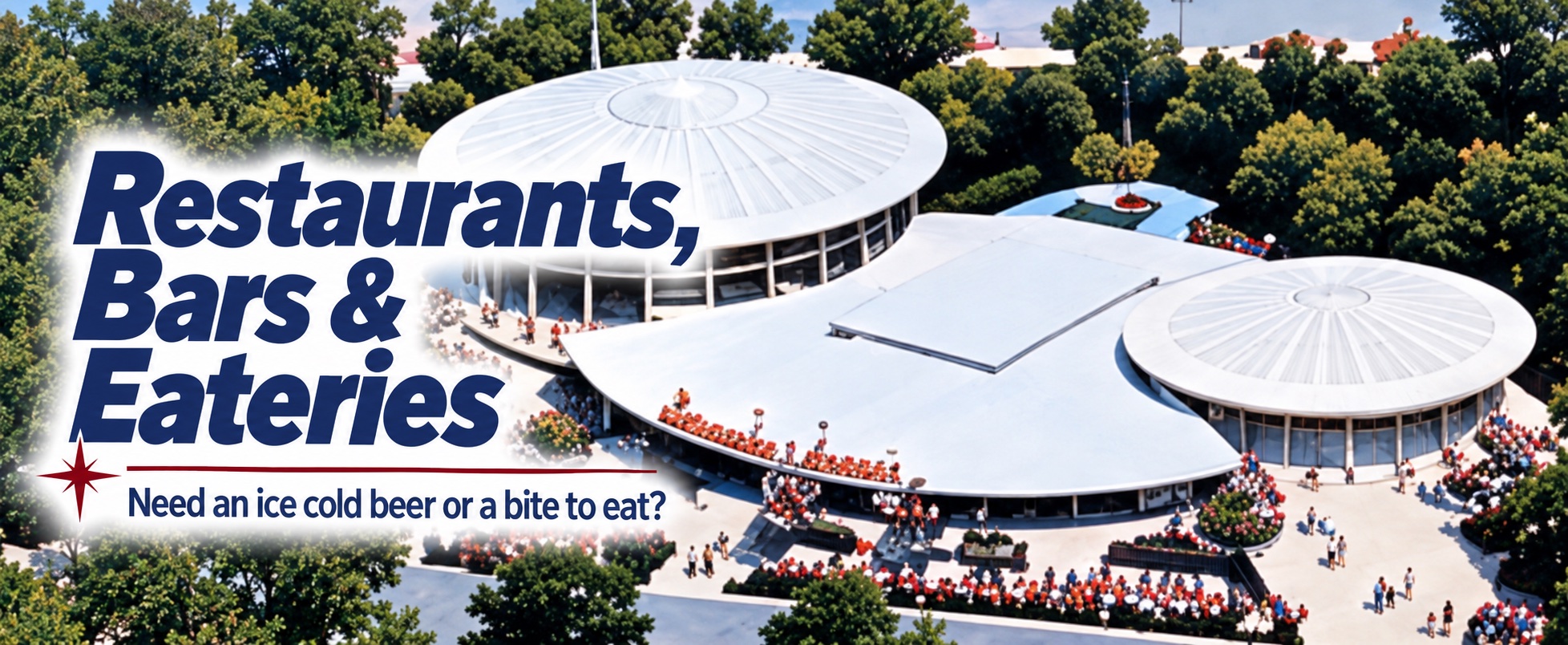 Restaurants, Bars & Eateries — dining and refreshment at the 1964/1965 New York World’s Fair